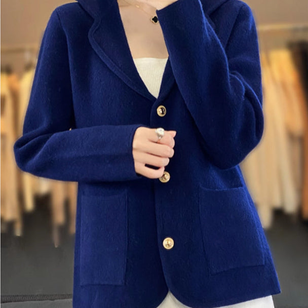 Maxime cashmere knitted blazer