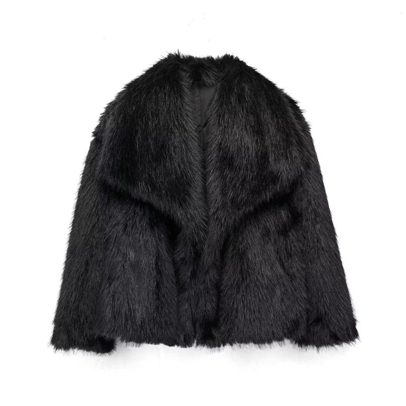 Liv fluffy coat