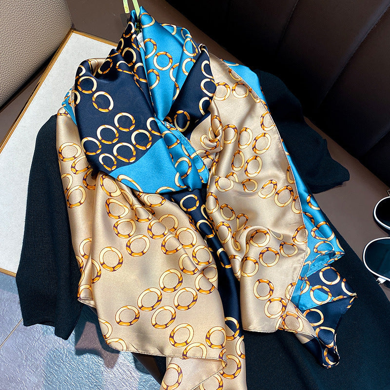 Giselle silk scarf