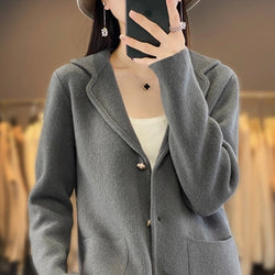 Maxime cashmere knitted blazer