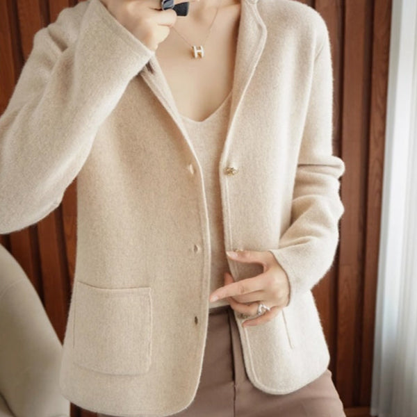 Maxime cashmere knitted blazer