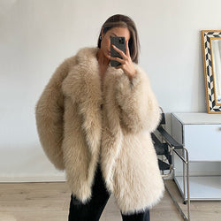 Gemaine fake fur coat