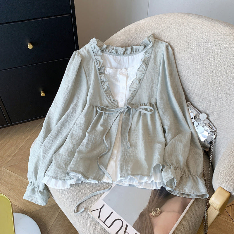 Daisy layered blouse