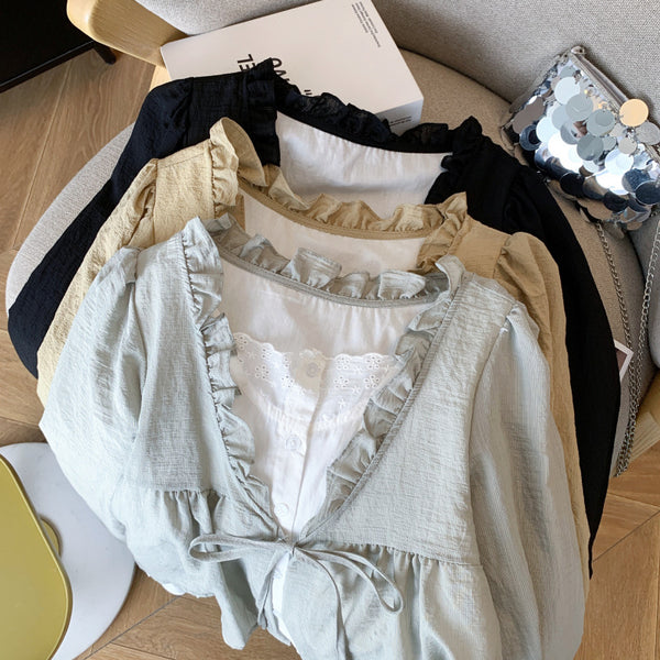 Daisy layered blouse