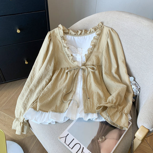 Daisy layered blouse