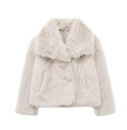 Liv fluffy coat