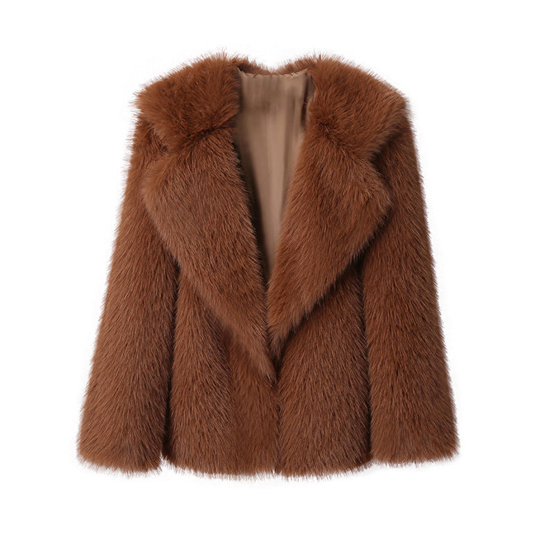 Gemaine fake fur coat